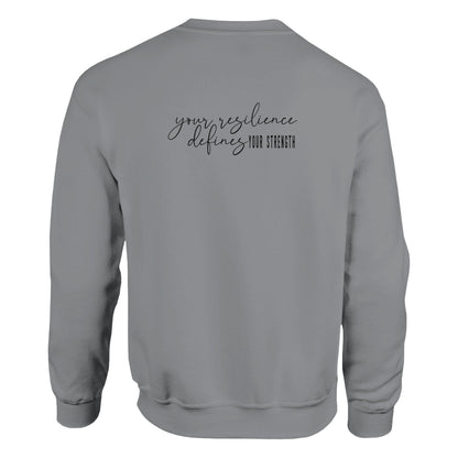 Stay Resilient Woman's Sweatshirt - Sport Grey