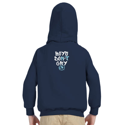 Boys Do Cry Kid's OH Hood - Navy