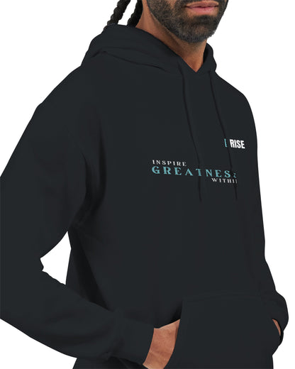 Inspire Greatness Within Men's OH Hood - Black